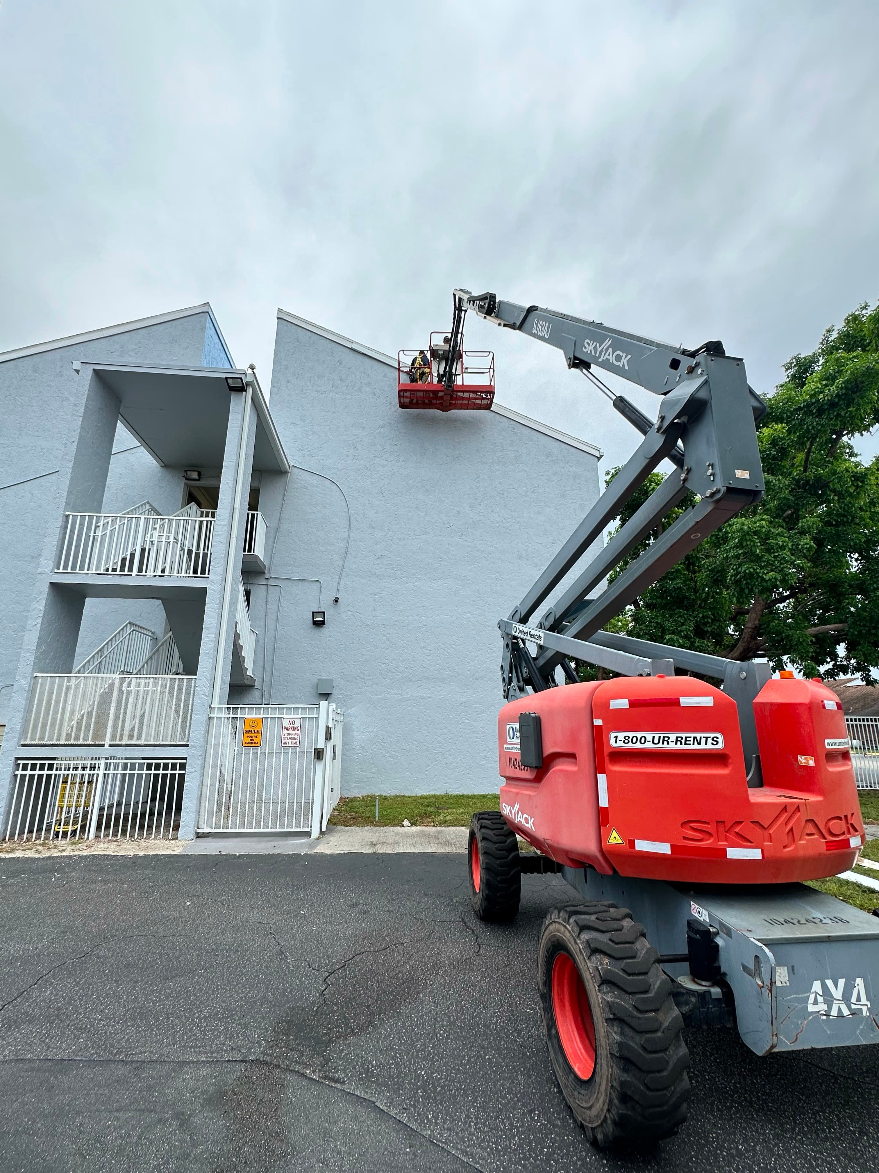 Quality roofing materials on site